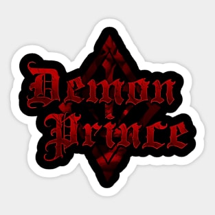 Demon Prince 1 Sticker